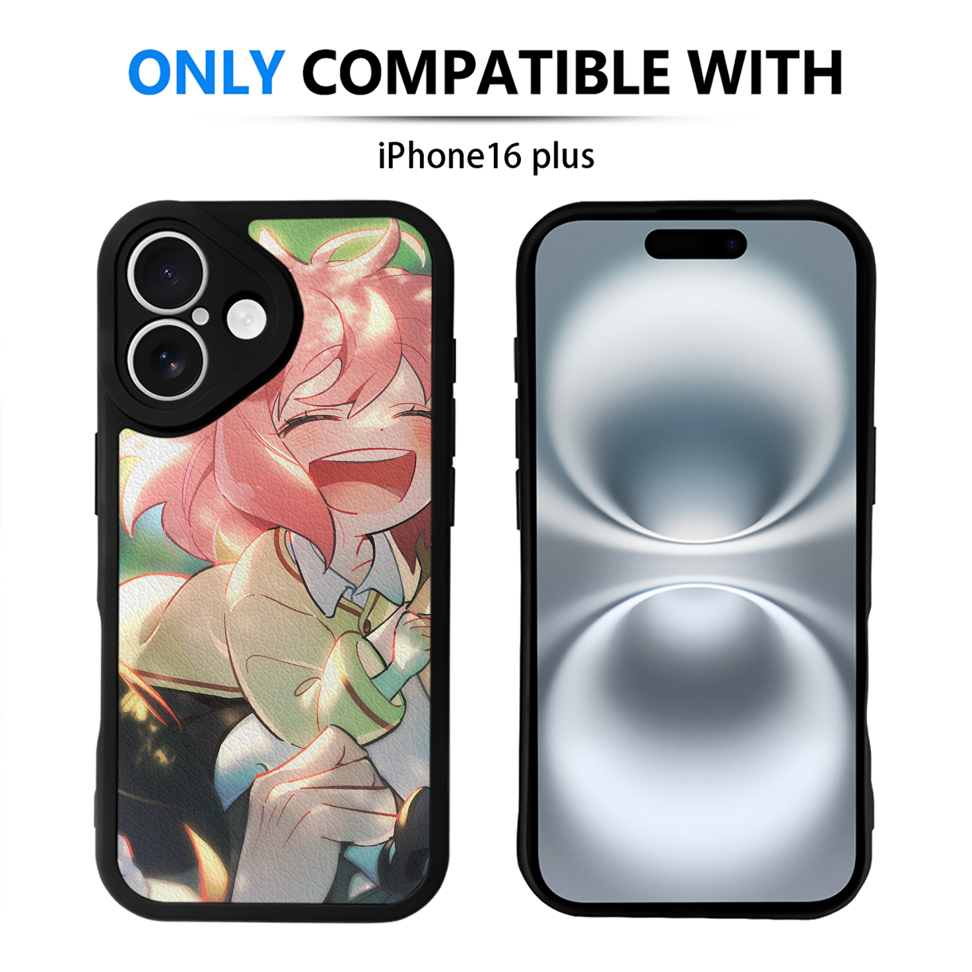 （画像用） SPY×FAMILY间谍家家酒 【iPhone 16シリーズ対応】シリコンスマホケース（レザー調） 材質：シリコン